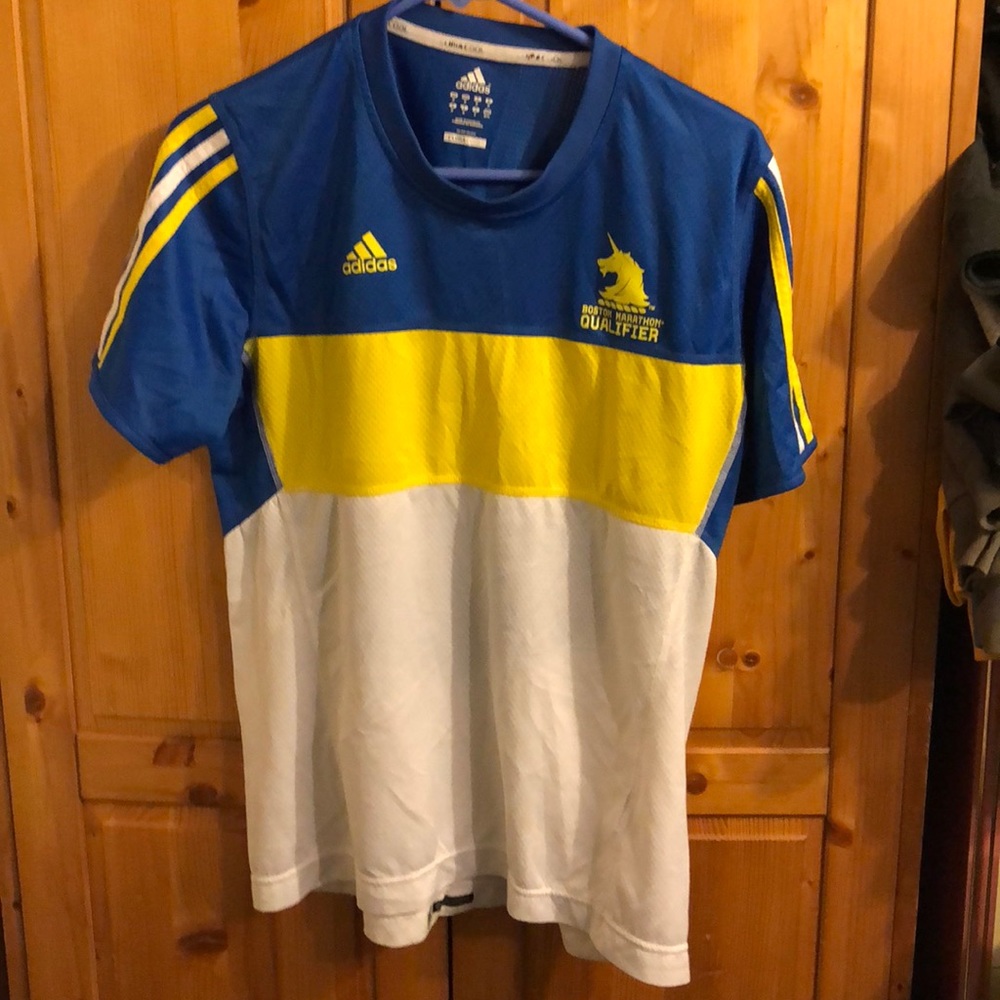 Adidas Boston marathon qualifier shirt size M